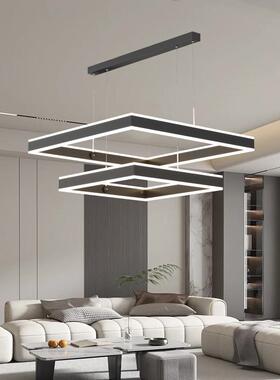 厅方块吊灯套餐客厅灯全屋简约风三室两合中山简约现代89132卧室