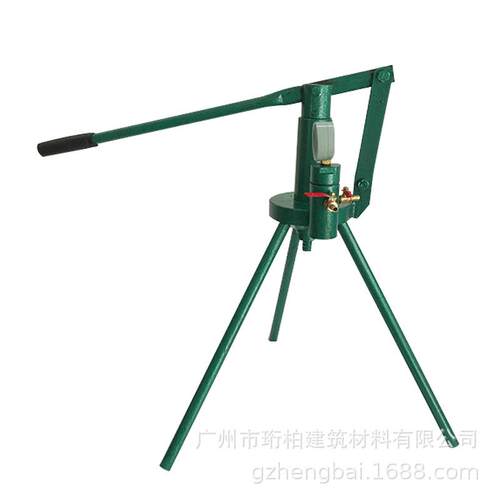 便携式浆伸缩460缝填缝漏水机泥灌浆补机手动注浆手摇式注泵