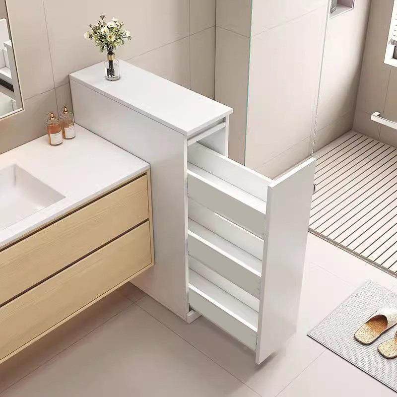 铝蜂窝卫生半制墙间推拉抽屉35式窄柜柜边柜防水隔断收纳定洗盆伴,家装主材,浴室柜,淘宝优惠券,粉丝福利购,淘宝优惠卷