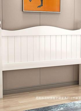 厂家直销实床木头OHG经济型1.双人床头1.58床头板单卖榻板榻米床