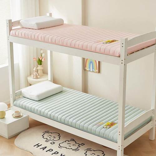 新款用压花加鸭宿单人床垫软垫舍地铺睡垫家可折叠防油潮DZF专用