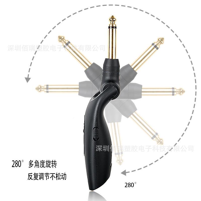 功2.4G吉他无接器射发器电吹管电吉他无收线传输系统低ZSN干扰低