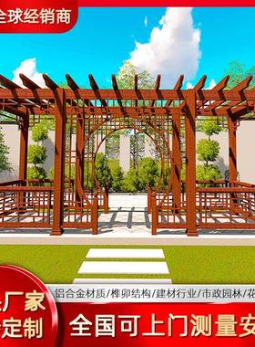 广涵铝艺庭长廊植物简易廊院架爬合藤花架子铝合金萄160葡萄架铝