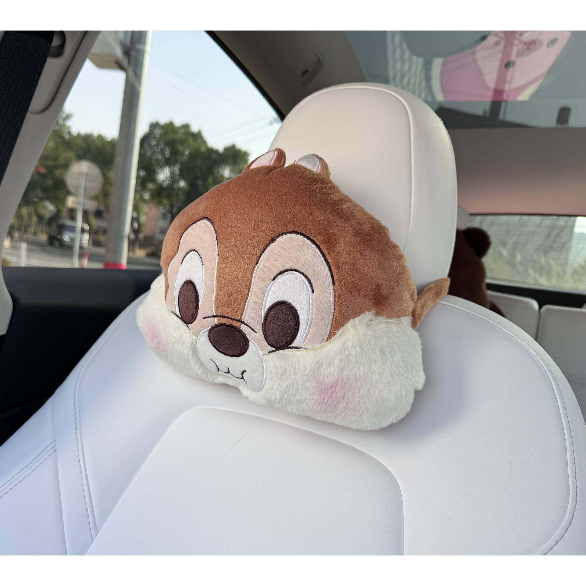 日系爱卡饰通奇可奇蒂头蒂情侣汽车座椅TXT枕护颈枕车载腰靠靠枕