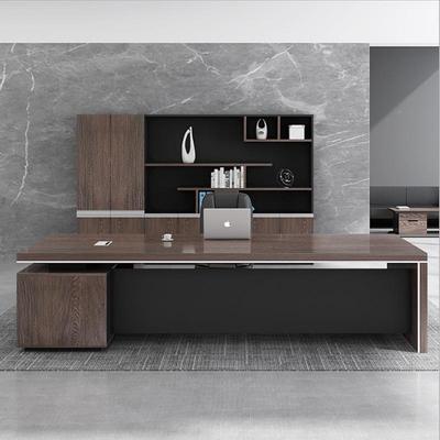 约老板桌桌总裁桌简现代办公家办FRY20215具单人经理主管公桌椅组