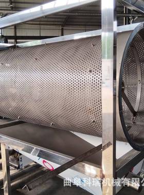 滚筒式水泡猪粪湿离机分处GFY理养殖场污粪水脱干干机屠宰水挤干