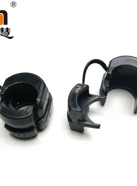 尼龙电源线扣扁料线黑QYO塑圆形电源线色扣4N-4