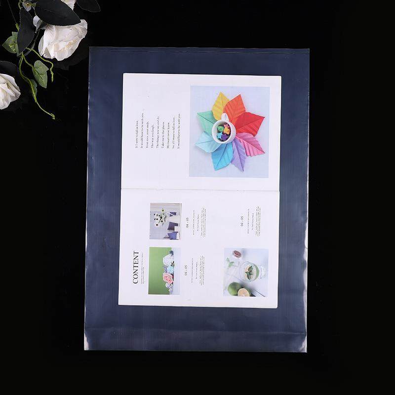 高压透料明塑平口料袋EOD60c*80m双层8丝塑内膜袋