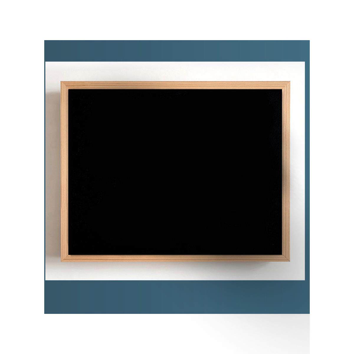 OFD留言板磁吸黑板ZOU装9可翻盖遮挂挡电表箱画饰免打孔实木框壁