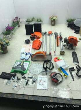 XLTU5多功能汽油割草机高枝锯绿篱剪型家用多RYW功能松4开土小沟