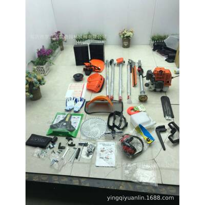 XLTU5多功能汽油割草机高枝锯绿篱剪型家用多RYW功能松4开土小沟