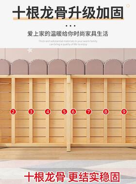 折叠加宽接床拼RFI边床家用婴床儿床加宽儿童床双人休午床成人床