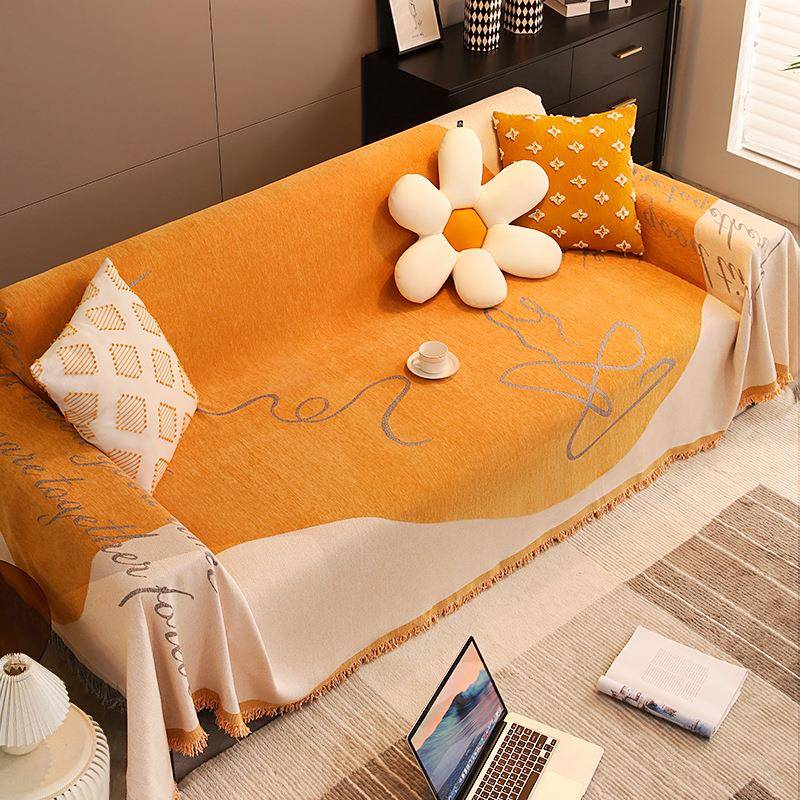 雪用hyfs-cl-尼尔四季通套防猫抓沙发罩全包通用型秋冬沙发布靠盖