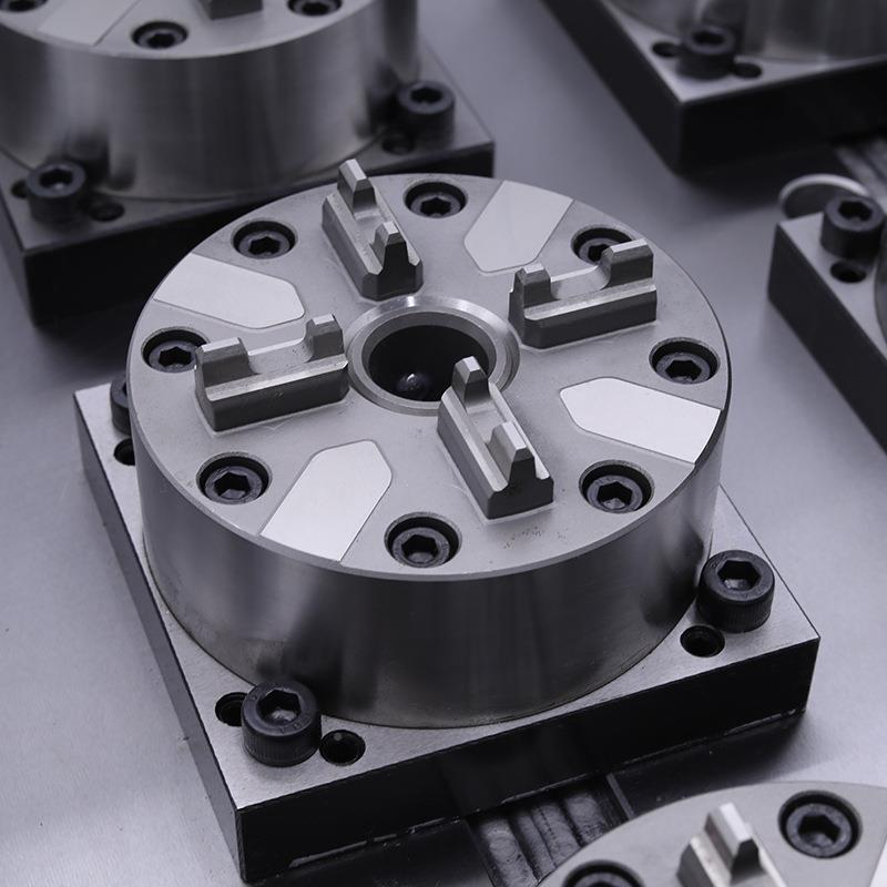 气动快速速基准夹头EXK具nc零点c定位夹具System3R夹气动快基准夹