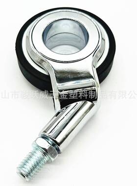 2.5家具脚轮万向合金塑料1000000轮罗寸丝子轮柜子桌椅静音转向轮