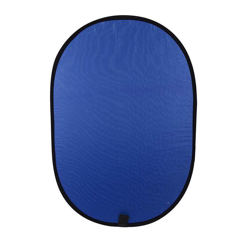 1.服5*2KQF米抠像板双绿面尼龙反背光板装人像拍照摄影景板蓝/黑