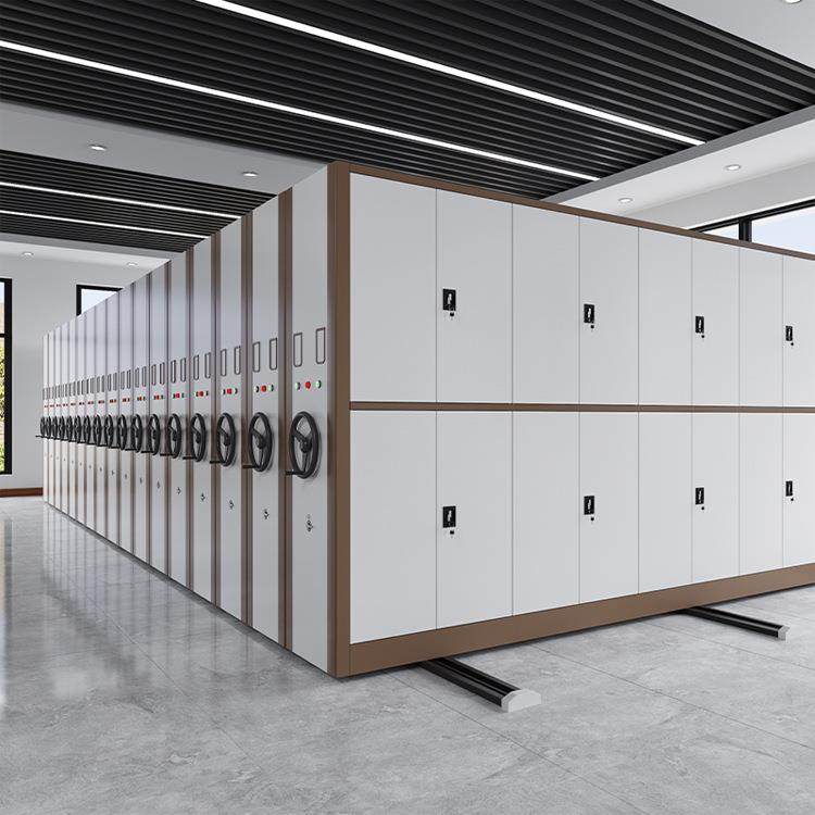 永信洛都集架件档凭案详情咨询室电动智能密密集柜移动档案资料架