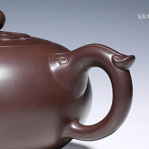 宜兴紫砂壶文茶如工具茶道名家玩泡茶器陶器传手原UPK矿老紫泥圆