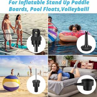 携式户外电动便充气泵用499无线二合一轮胎家浆板充气气机小型抽