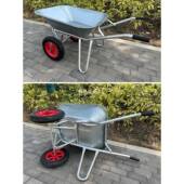 农沙用花独轮小建推车单轮货车推园垃圾筑料工419地手推