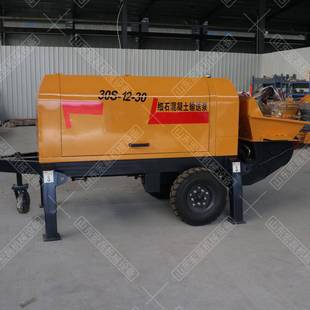 造小型石混凝土输送泵细建筑用二次构上料机大颗粒房楼浇筑OPG输