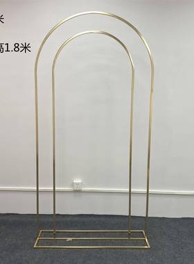 婚庆婚礼道具装铁何圆背景形架花架架子饰舞WCG台摆件几拱门屏风