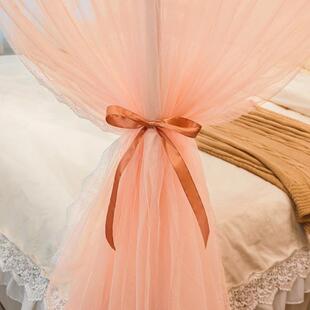 公主风落地宫廷蚊帐四三柱家用室1.5m床支架FIR卧粗加厚老式纹加