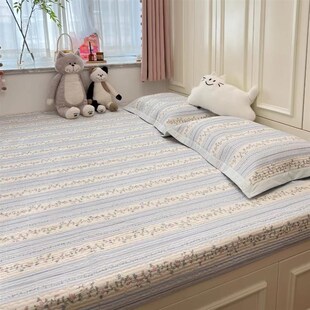 大尺寸拼接床3米大床盖双面纯棉棉花填充物四季款加厚防滑榻榻米3