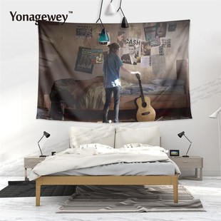 Us末日余生周边背景墙布挂布挂毯海报 最后生还者艾莉The Last