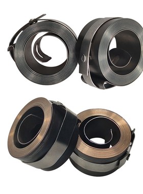 3号4号炮塔铣床配件弹簧发条卷簧主轴复位进给手柄回位升降压簧