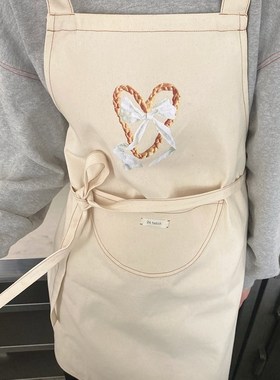 24 hatch 面包麻花厨房烹饪全棉帆布围裙 (刘亦菲同款)