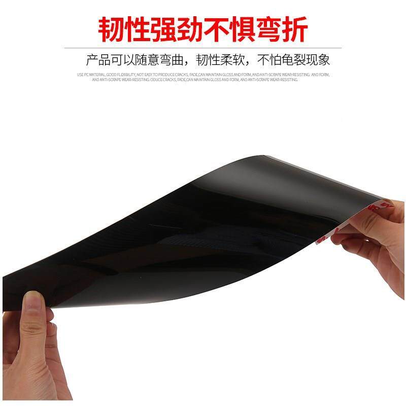 十代思域阁车窗中柱贴型R格X飞V皓影装饰条度CRV锋ltao6243雅范改