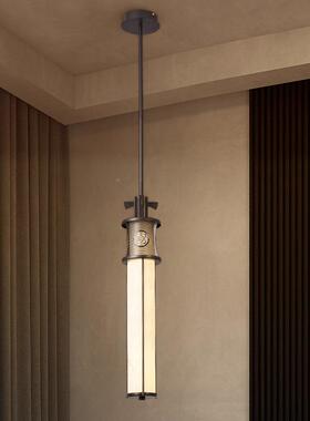 壁新中Jx23147道式长杆轻奢中国风酒店大过门设计师高端客厅背景