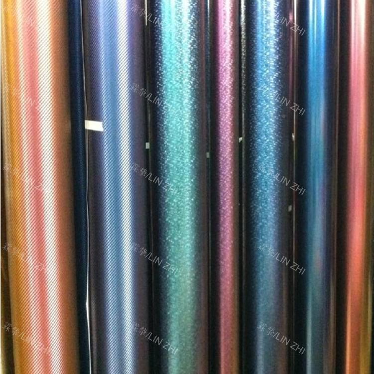 厂销汽变车车蓝812身改色膜色龙碳贴纤纸全车变色膜紫渐变