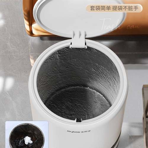 垃圾桶家用2盖025新款客厅轻大容F97SS898量带奢卧室厨所房厕卫生