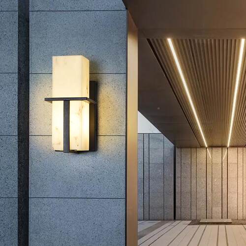 代简车约户外口0314壁灯庭院阳现台室外防水库门门前灯露台仿云石