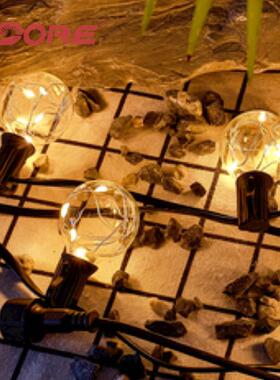 美欧灯英规g40LED铜线装GHF饰25灯小圣诞室内外婚庆节日彩灯串串