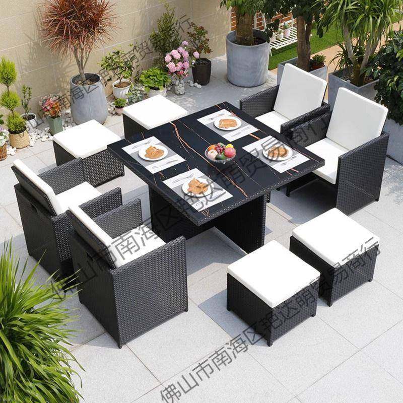 ZQX户外桌椅休庭院外园天台阳光室房露天闲别墅小院花藤编桌椅组,商业/办公家具,商用藤编家具,淘宝优惠券,粉丝福利购,淘宝优惠卷