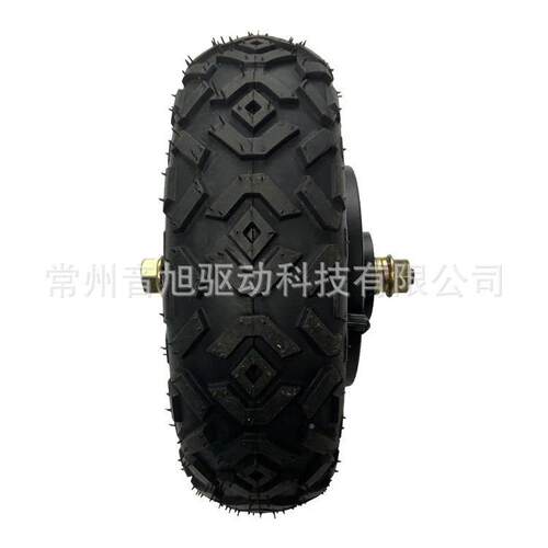 10寸套件无刷有齿轮低电机单THM速大毂扭矩手推车双边轴电动独轮