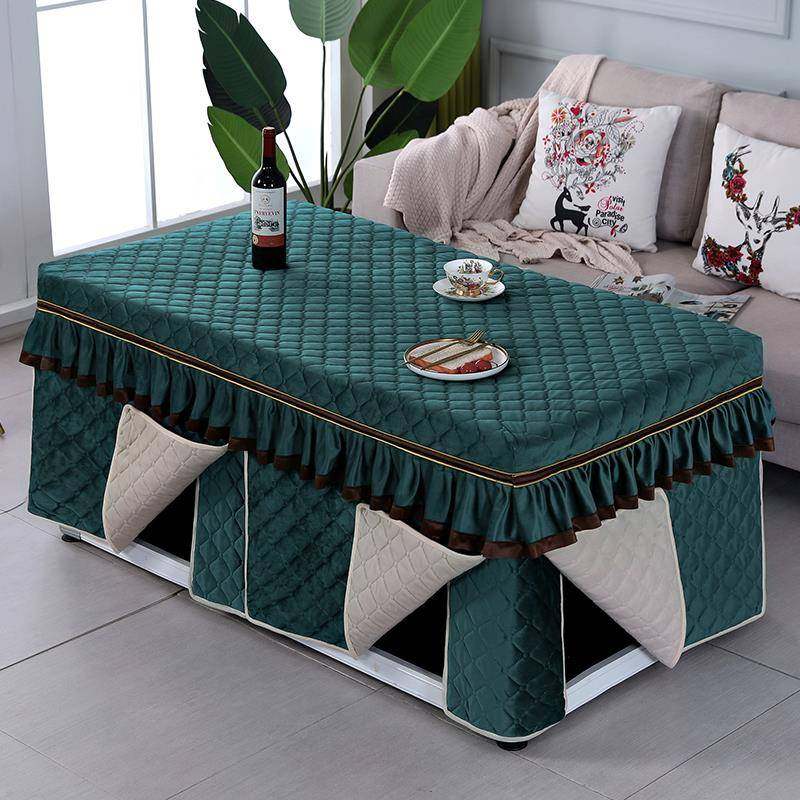 9WOR12F76J67S6片电炉罩新长款加厚烤火罩罩套暖冬季夹棉方形取茶