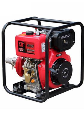 德飒机动力1.5寸柴高铸铁VRK泵口径40mm移动压防汛小型油柴油抽水