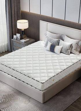 弹簧床垫20cm厚1.E8人经济型XAM双偏硬1.5m软硬两用3椰棕垫席米梦