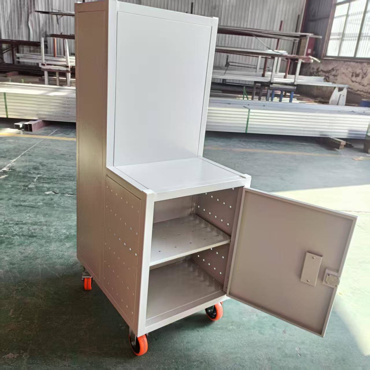 钢制纳工具柜厚金工五业级车间工厂收纳103加移动储物收柜