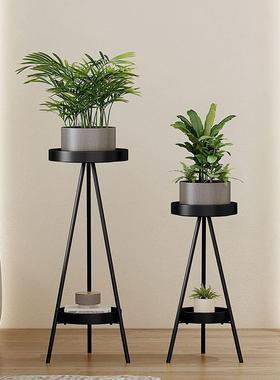 简易阳现代花风客厅铁艺花架落地式花KGI架子室内家用台绿萝架