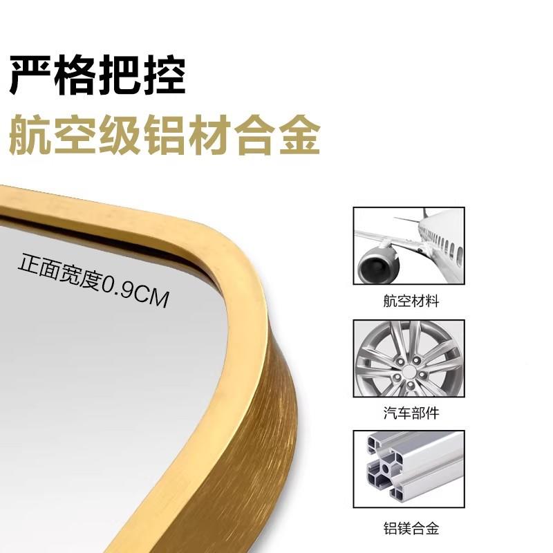 穿衣镜身镜镜全子铝合金穿衣镜网红试衣壁镜镜全APU身穿挂衣镜服