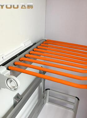 促推销裤侧装衣柜MCI架成品裤架全拉出架拉裤架伸缩西裤植绒防滑