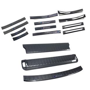 适用于19款 迎宾踏板后备箱后护板尾门防护饰条贴 宝马X5门槛条改装