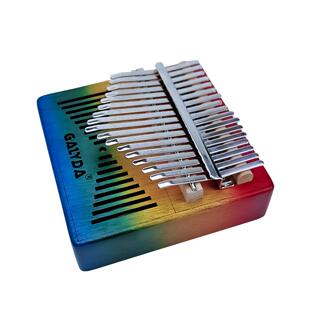 17音全桃花芯卡林巴彩色拇指琴简单易学拇指琴