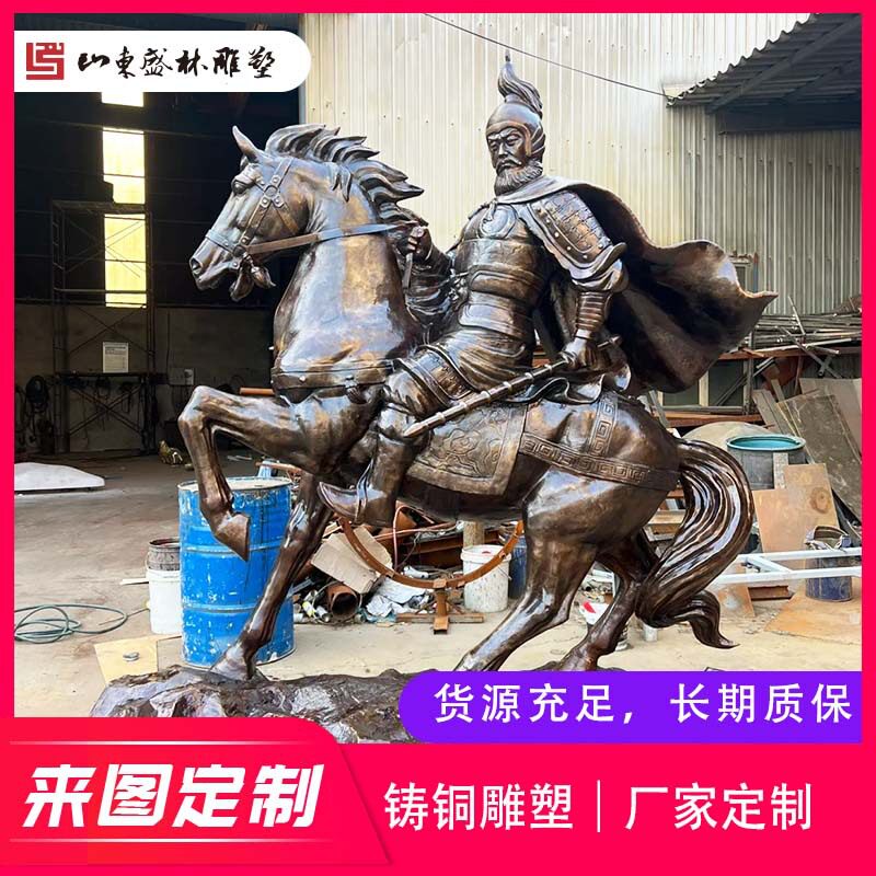 玻璃钢雕塑厂家仿铜人物马车战马商业街广场小品民俗校园铸铜雕塑
