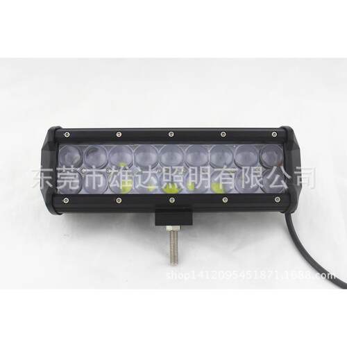 54W双排LED长条灯工作灯4D透镜款大功率越野车顶改装灯超亮
